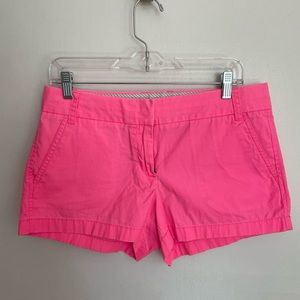 J.Crew women’s chino pink shorts sz 6